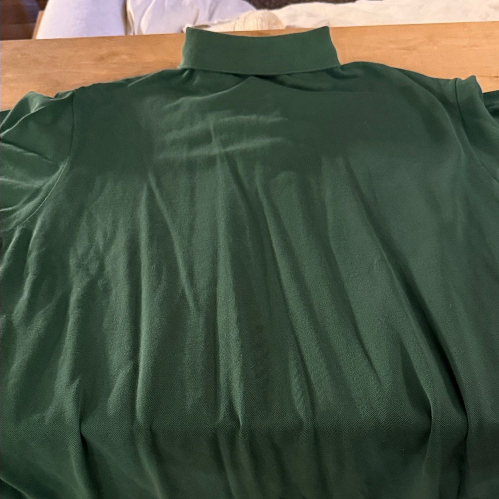 Lacoste Men's Polo Shirt in Forest Green - Picture 3 of 4